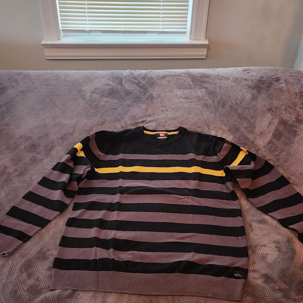 Quicksilver XL striped sweater